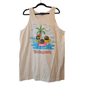 The Hundreds Tank Top Large Graphic Small Back Hit Streetwear Y2K Skate